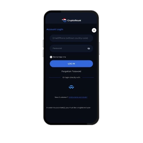 Сryptoroyal login